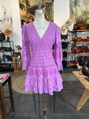 Temptation Positano Purple Mini Dress